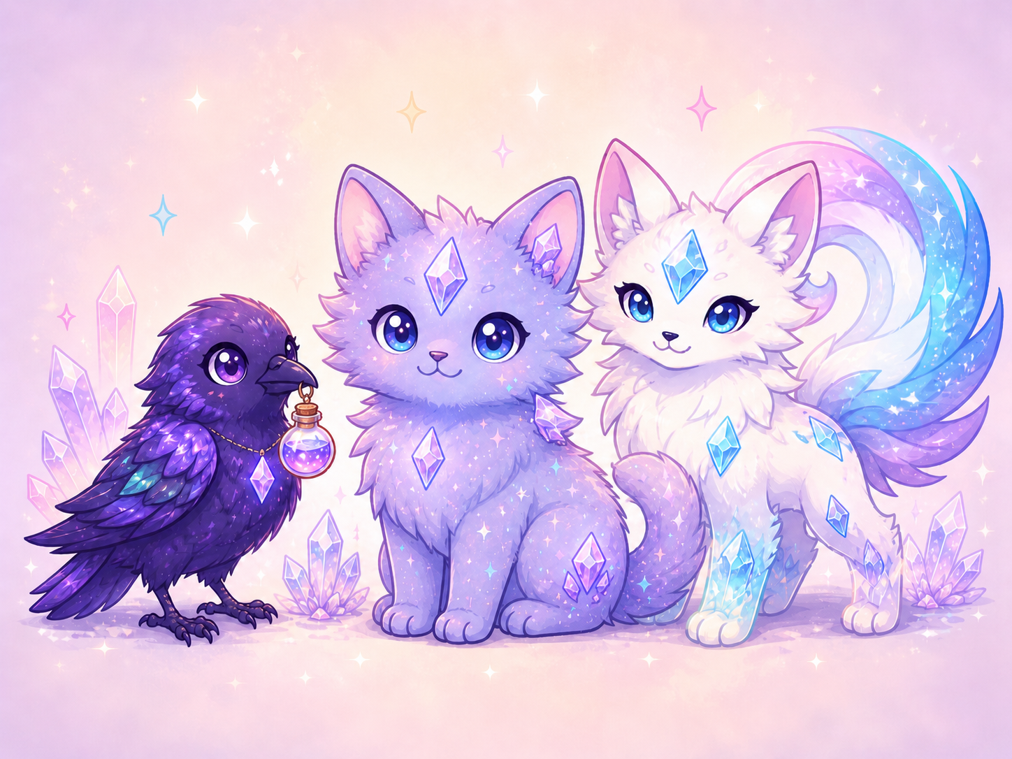 Meet the Familiars illustration